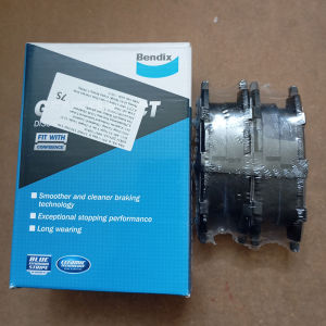 Bố thắng trước Toyota Vios 2014 2015 2016 2017 2018 2019 2020 2021 2022 2023 2024 2025 (dòng trước đĩa - sau càng) chính hãng Bendix sx Thái Lan