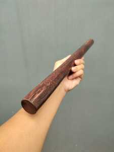 Tongkat Toya Kayu Galih Asem Polos Panjang 50 cm