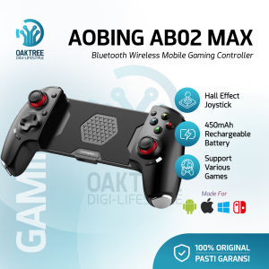 Oaktree Aobing AB02 Max Bluetooth Gamepad Android iOS Phone Controller Hall Effect Joystick Android
