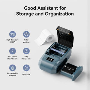Niimbot M2_H Label Printer inkless Portable Printer (LAKE BLUE)