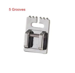 Sewing Machine Accessories Feet For Household Presser Foot Knitting Needles Tucker Pintuck Twin Double Pins 5/7/9 Grooves Singer