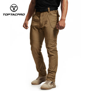 TOPTACPRO Tactical Pants Teflon Triple Protection Elastic Tear-resistant Outdoors Sports Walking Trousers Tactical Pants 8202