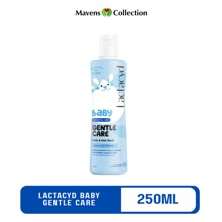 LACTACYD Baby Gentle Care Body & Hair Wash 250ml