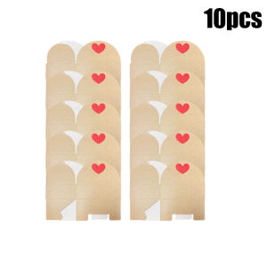 50x Romantic Heart Kraft Paper Envelope Candy Box Heart Shaped Clasp for Wedding Party Valentines Day Favor Gift Decoration