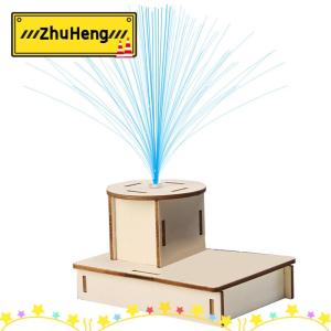 zhuheng Bằng Gỗ Đầy Màu Sắc Sợi Quang Bộ Dụng Cụ Đèn Tự Làm Khoa Học Xây Dựng Dự Án 3D Bằng Gỗ Câu Đố Lắp Ráp Mô Hình Thiết Lập Giáo Dục Đồ Chơi