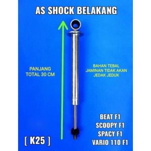 SCOOPY FIBEAT FIVARIO 110 FISPACY FIAS SHOCK SHOK SKOK BELAKANG HONDA - BEAT F1 FI INJEKSI tabung stik hidrolis shock belakang