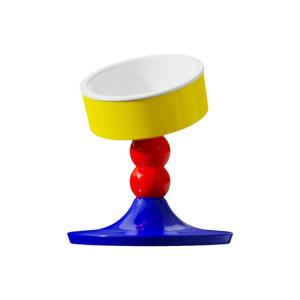 Adjusting Height Cats Bowl Tilted Feeding Bowl NonSlip Base Ergonomic Pet Feeders Dish For Small Dog and Cats Feeding