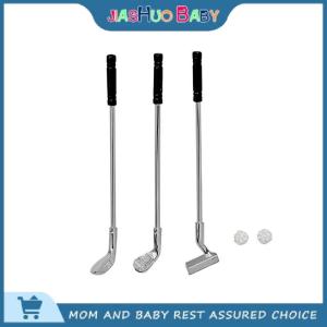 JiaShuo Baby Toy 1ชุด1:12 dollhouse Miniature outdoor Golf พร้อมลูกบอลสำหรับตุ๊กตาของเล่นสวน