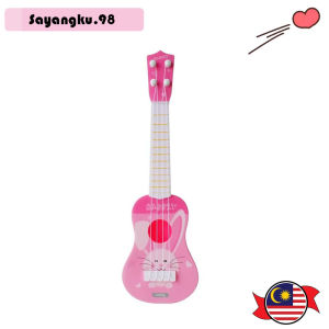 Cartoon Ukulele Cute Small Guitar Musical Instrument Developments Interactive Guitar Music Toy Fun Toy