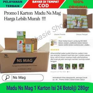 Shasie Shop Open Reseller Madu NS MAG 1 karton Isi 24 botol (280gr)