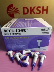 Accu-Chek Safe-T-Pro Plus + Lancing Device SafeT Safetpro tpro accuchek accucheck check