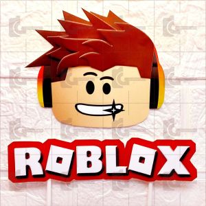 ROBLOX Cake Topper