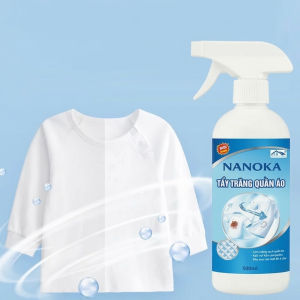 Dung Dịch Xịt Tẩy Quần Áo NANOKA 500ml – Tẩy Vết Bẩn Làm Sạch Quần Áo Nhanh