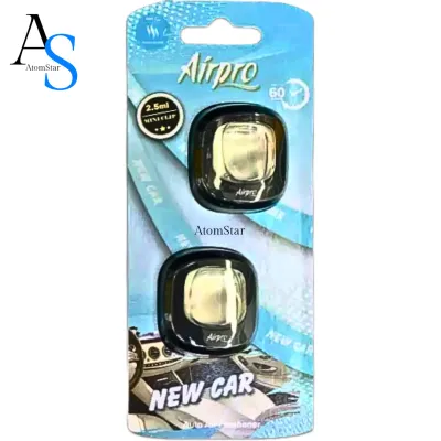 Airpro Miniclip Air Freshener 2.5ML น้ำหอมปรับอากาศในรถยนต์ น้ำหอมติดรถยนต์ น้ำหอมรถยนต์