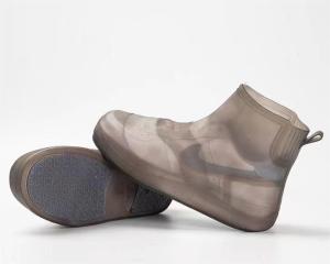 Elegant Waterproof TPE Rain Boot Covers Elastic Easy to Wear & Clean Compact Storage - Sizes US:5-11.5/CHN:220-285