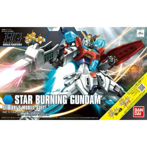 BANDAI HG Build Fighters Star Burning Gundam Action Figure Anime Sei Ioris Mobile Suit Plastic Model Kit Toys Gift for Boys bandai mô hình