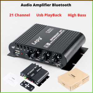 COD Lepy Audio Amplifier Bluetooth USB HiFi Sound Booster with Remote LP 838USB / Amplifier Mini Suara Keras Ampli Power Bass Bluetooth Mobil Super Bass 12v Sound System Besar