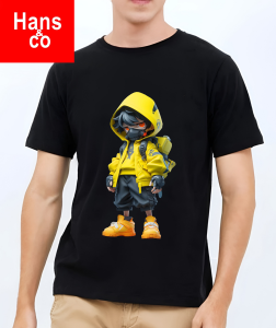 Kaos Pria Premium 3 Dimensi Tshirt 0blong Animasi Robotox Katun 24s 100% H0102 By Hans & co