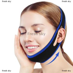 [COD] Fresh sky Anti Snore Chin Strap Nylon Elastic Breathable anti-Snoring Chin Belt Mouth Breathing Band Apnea Belt Improve Sleeping Care Tool