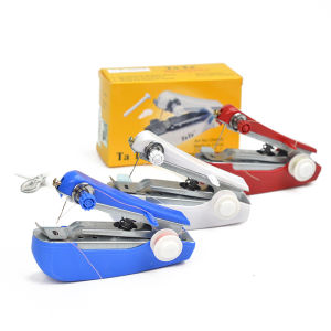 [Xinzi] COD Convenient Easy For Lowest Price จักรเย็บผ้าขนาดเล็ก1เซ็ตเครื่องเย็บแบบเร็วประหยัดแรงใช้ผ้าเครื่องมือเย็บแบบใช้มือขนาดเล็กพกพาได้