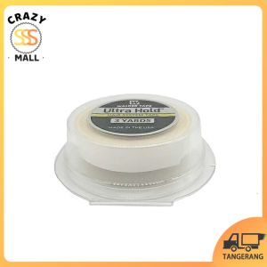 Pita Perekat Rambut Dua Sisi White Tape Wig Extension 3 Yard Ukuran 10mm/19mm/25mm