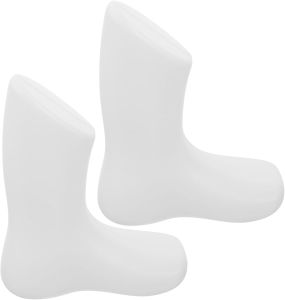 MERRYHAPY 1 Pair Baby Foot Mold Models Plastic Baby Feet Mannequin Kids Foot Mannequin Toddler Foot Mannequin for Display Sandals Kids Foot Model Shoe Mold Hollow White Child Pe