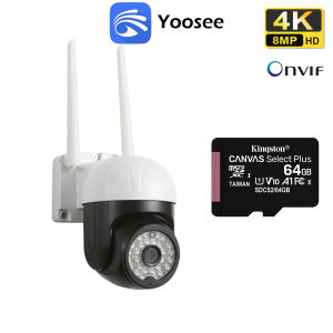 YOOSEE JW28 PTZ CAMERA 8MP HD 1080P Kamera Keamanan IP CCTV OUTDOOR Waterproof Support Onvif