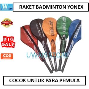 BISA COD !!! Raket yonex Badminton Bulutangkis YONEX BONUS TAS Setengah cover / Raket Lining Berkualitas / Raket cocok untuk dewasa remaja dan raket anak