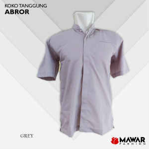Koko Pria Haibah Lengan Pendek / Koko Katun Pria Lengan Pendek Abror