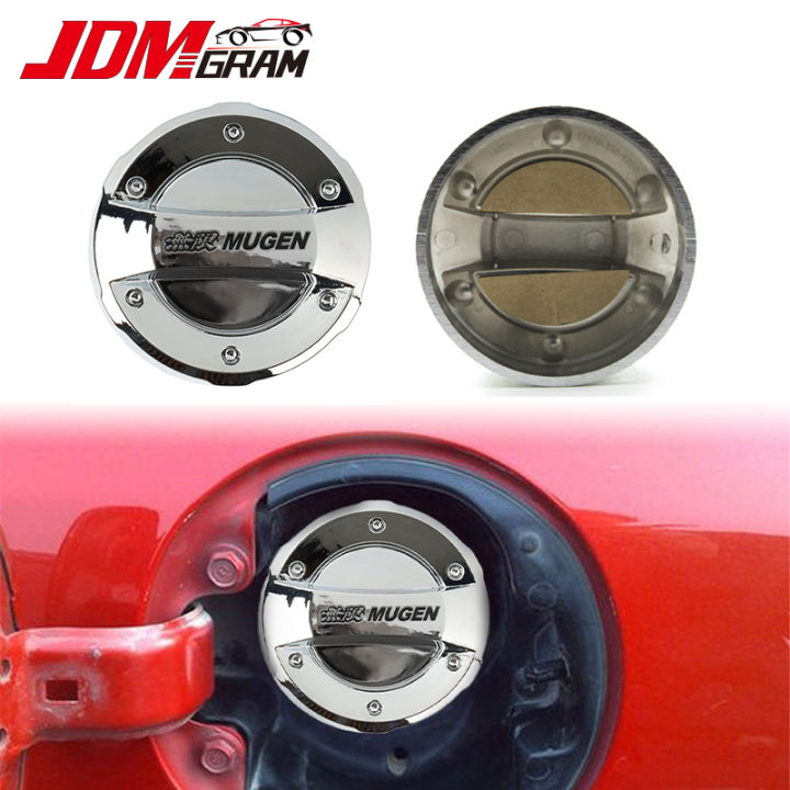 ABS Chrome Fuel Filler Door Cover For 2016-2019 Honda Civic Sedan - Gas Cap Decoration Trim