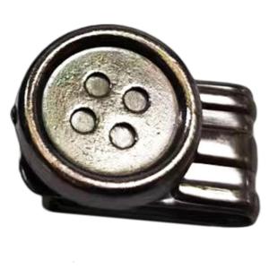 Durability Iron Strap Button Overall Fasteners Clip Suspenders Buckles for Everyday Use or Special Event