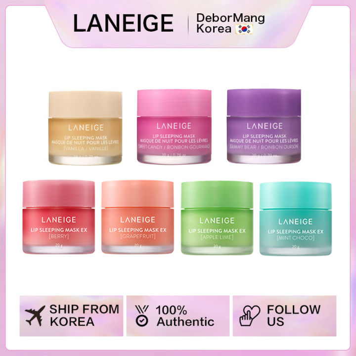 New Version LANEIGE Lip Sleeping Mask EX 20g Lazada Singapore