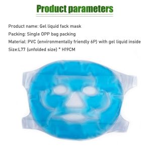 badgeGel Ice Pack Face Mask Cold and Hot Pack Cool Down To Remove Edema Ice Pack Face Beauty Mask Eye / Face Gel Mask Facial Treatment Skin Care Tool
