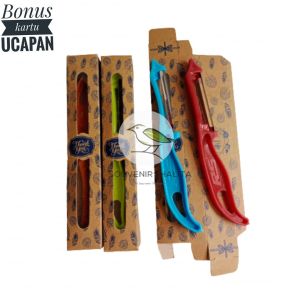 50 Pcs Souvenir Pisau Buah Kemasan Box LEMBARAN - Wedding Sovenir Pernikahan Murah