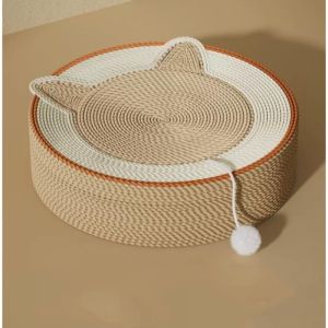 【COD】Cat Sofa Clasp Board Cat Nest Pet Bed Large Sisal Cat Scratching Board Thickened Cat Clasp Board Oval Cat Nest