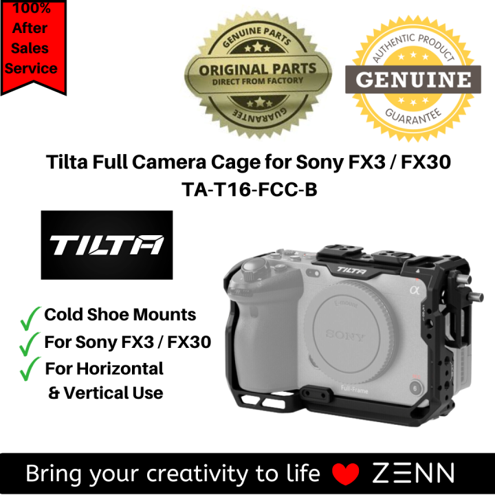 Tilta Full Camera Cage For Sony FX3 / FX30 TA-T16-FCC-B | Lazada