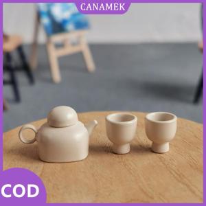 CANAMEK✨ 1 12 Dollhouse mô phỏng ấm trà ấm trà Kit Dollhouse thu nhỏ nhà bếp trang trí đồ chơi búp bê nhà vi cảnh đạo cụ ảnh