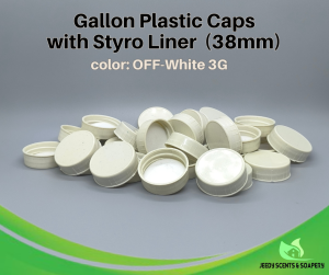 Gallon Plastic caps with Styro Liner (38mm)