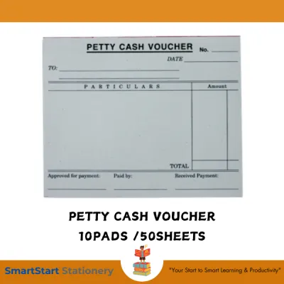10PADS PETTY CASH VOUCHER 4 x 5 inches