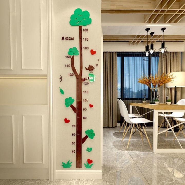 【Art Living】 Kids Room Growth Chart 3D Acrylic Children Height ...