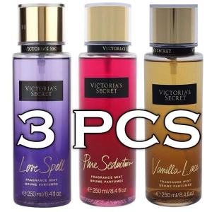 Victoria Secret La Creme Series 250ml Bundle - Pure Seduction/Bare Vanilla/Velvet Petals Eau de Toilette
