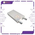 Aluminum Water Cooling Block Heatsink 80x40x12mm. 
