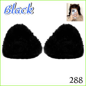 1pcs Sweet and Lovely Plush Cat Ear Hair Clips for Women Side Clips Bangs Broken Hair Small Claw Clips