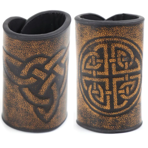 Nordic Style PU Leather Hair Ties Fashion Hair Accessories With Knotwork Festival Hair Decors For Wedding Daily Wear