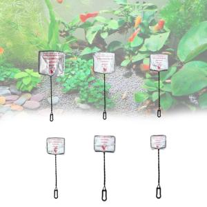 Bộ 10 bể cá làm sạch Phụ kiện bảo trì lưới để xử lý cá hiệu quả và loại bỏ mảnh vụn trong bể cá
