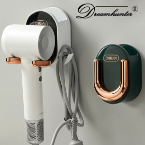 Giá Treo Máy Sấy Tóc Dream Hunter Treo Tường Giá Để Đồ Treo Tường Phòng Tắm Có Thể Gập Lại Giá Để Bàn Chải Tóc Gia Đình Giá Để Máy Sấy Tóc
