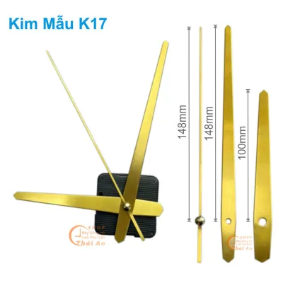 Máy đồng hồ treo tường kim Giật HQ (Bảo hành 6-18 tháng)