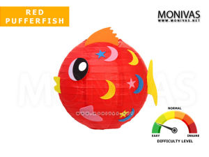 DIY Paper Lantern Crafting Kids Birthday Party Decorations Mooncake Festival (w LED Light n Handle)