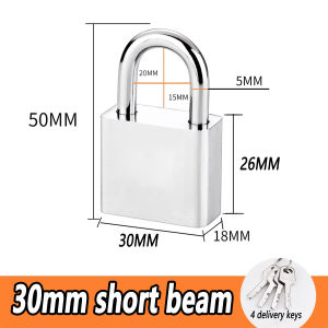 Anti Theft Padlock Waterproof And Resistant To Rust Lock Door Household Dormitory Long Beam Locks