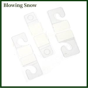 Blowing 100 cái thẻ treo dính có lỗ nhựa PVC móc treo hộp hàng hóa trưng bày